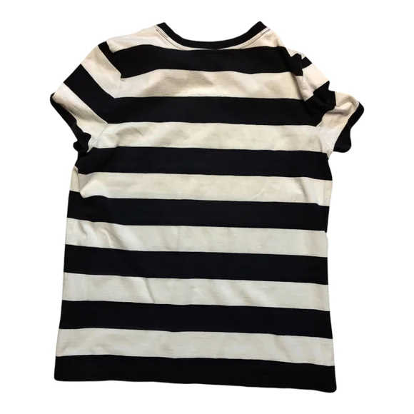 L-RL Lauren Active Ralph Lauren Women Strike T-shirt Black White Size Large - Picture 5 of 5